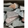 Image 3 : Box of Soapstone pieces