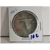 Image 1 : 1967 Canadian Centennial "Goose" silver dollar