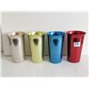 Image 1 : 4 "Westbend" aluminum colored tumblers - made in USA - 5"