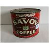 Image 1 : Vintage Savoy coffee sealed tin