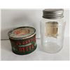 Image 4 : Vintage Nabob coffee tin and jar