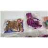 Image 4 : 7 McDonalds teenie beanie babies, in original bags