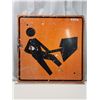 Image 1 : "Men Working" highway sign - 35.5"x35.5"