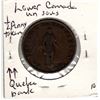 Image 2 : 1837, QUEBEC BANK HALF PENNY TOKEN, LOWER CANADA UN SOU