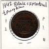 Image 1 : 1842, BANK OF MONTREAL, HALF PENNY TOKEN