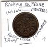 Image 1 : UN SOU, BANQUE DU PEUPLE, MONTREAL, AGRICULTURE AND COMMERCE TOKEN