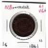 Image 1 : 1861, NEW BRUNSWICK ONE CENT