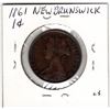 Image 2 : 1861, NEW BRUNSWICK ONE CENT