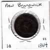 Image 2 : 1864, NEW BRUNSWICK ONE CENT