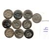 Image 2 : LOT OF 10, 1948, 10 CENT PIECES