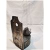 Image 3 : Antique wall mount coal oil lamp