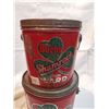 Image 3 : 2 Vintage Burns Shamrock lard tins (3lbs, 5lbs)