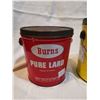 Image 3 : Maple Leaf, tenderflake and burns lard tin