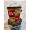 Image 3 : 2 Olympic and Swifts Silverleaf brand lard tins (5lbs, 3lbs)