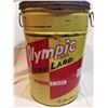 Image 3 : Olympic lard tin (50lbs)