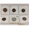 Image 1 : Lot of 5 cent coins, from 2nd world war