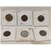 Image 1 : Lot of 5 cent coins, from 2nd world war