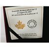 Image 3 : 2017 30th Anniversary of the Loonie - 2 coin set, Canadian 1 dollar dollar fine silver coins