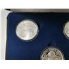 Image 4 : 1986 EXPO 86', 4 big fine silver medallions