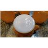 Image 5 : SET OF FOUR, PEACH LUSTRE, KIMBERLY DIAMOND, FIRE KING MUGS