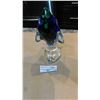 Image 6 : 6” TALL, ART GLASS DOLPHIN