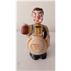 Image 1 : VINTAGE WHISKEY WAITER CORK NECK CERAMIC FIGURINE