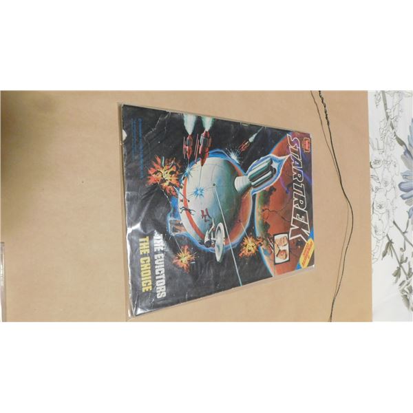 VINTAGE, ORIGINAL SERIES “STAR TREK”, COMIC BOOK, DYNABRITE, WHITMAN