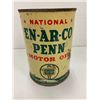 Image 1 : En-AR-CO Penn Motor Oil Tin Slate Boy