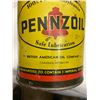 Image 6 : Pennzoil motor tin- has picture of Owls- 1qt- Bristish American Oil company