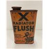 Image 1 : X Raditator Flush Tin - Full 1934 by X Laboratories marked