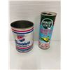 Image 1 : Snobile and Quaker State oil tins