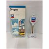 Image 1 : Chevron service station promo thermometer c/w Chevron map