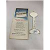 Image 4 : Mobile oil service station promo thermometer c/w map