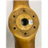 Image 3 : Airplane propeller 72" long wooden Made by Sensenlich - note small damage in picture