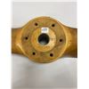 Image 6 : Airplane propeller 72" long wooden Made by Sensenlich - note small damage in picture
