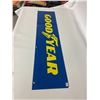 Image 1 : Goodyear 2 sided metal sign winged shoe 48"x12"
