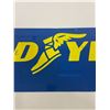 Image 2 : Goodyear 2 sided metal sign winged shoe 48"x12"