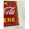 Image 5 : Coca Cola Flange Sign - Drink Coca-Cola Here - Porocelain 1940's