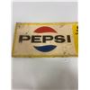 Image 3 : Pepsi Cola tin sign - embossed lettering Say Pepsi Please 1957 31" X 12"