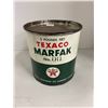 Image 1 : Txaco MarFak grease tin 5lbs McColl Frontenac Oil Company