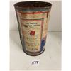 Image 3 : Red Indian Aviation oil tin 1qt as found condition