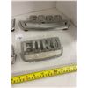 Image 3 : 4 Ford chrome badges - 500 and 750 series