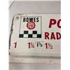 Image 3 : Bowes raditor hose sign metal 19"x7"