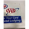 Image 6 : CAA/AAA metal 2 sided sign 24" x 26"w