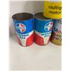 Image 2 : 4 1 qt oil tins Royalite, Shell and Mobil