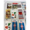 Image 2 : 19 assorted service station maps - Esso, Phillips 66, Chevron, 76 Union, Stamford, Gulf, etc