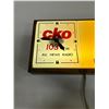 Image 2 : Advertising clock CKO 103 FM/John Deere working 18 1/2" x 9 1/2"