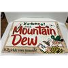 Image 6 : Mountain Dew sign, 1967 - Very rare and hard to find original - 27"x19"