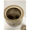 Image 4 : 6 Gallon, Medalta Butter Churn crock, with Lid