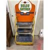 Image 1 : Delco Service Station display rack - 55"x23" - Parts & Battery display - 1940's